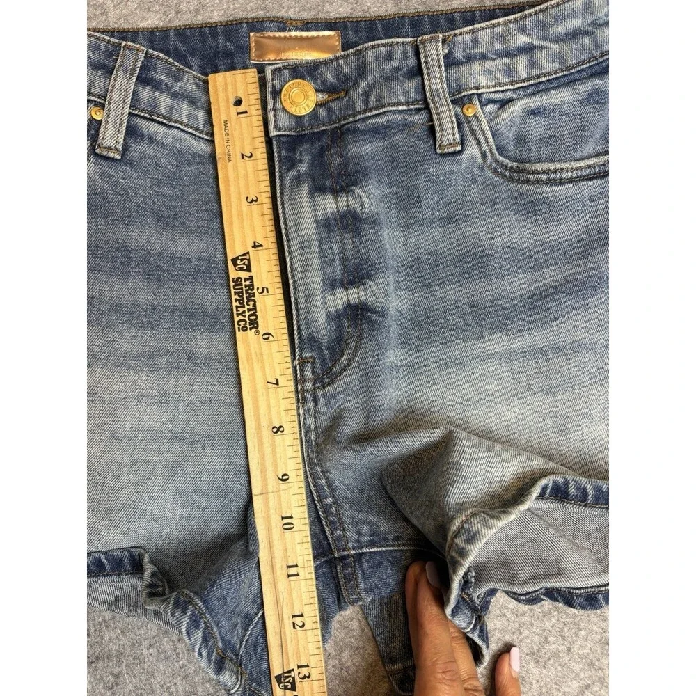 KUT from the Kloth Jane High Rise Shorts Size 8 Denim Shorts Light Wash